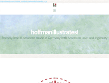 Tablet Screenshot of hoffman-illustrates.com
